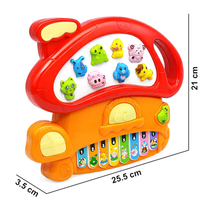 Animal House Musical Piano Toy for Kids