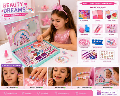 Girls’ Beauty & Makeup Kit with Accessories
