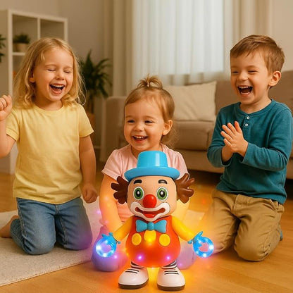 Dancing Clown Musical Toy For Kids