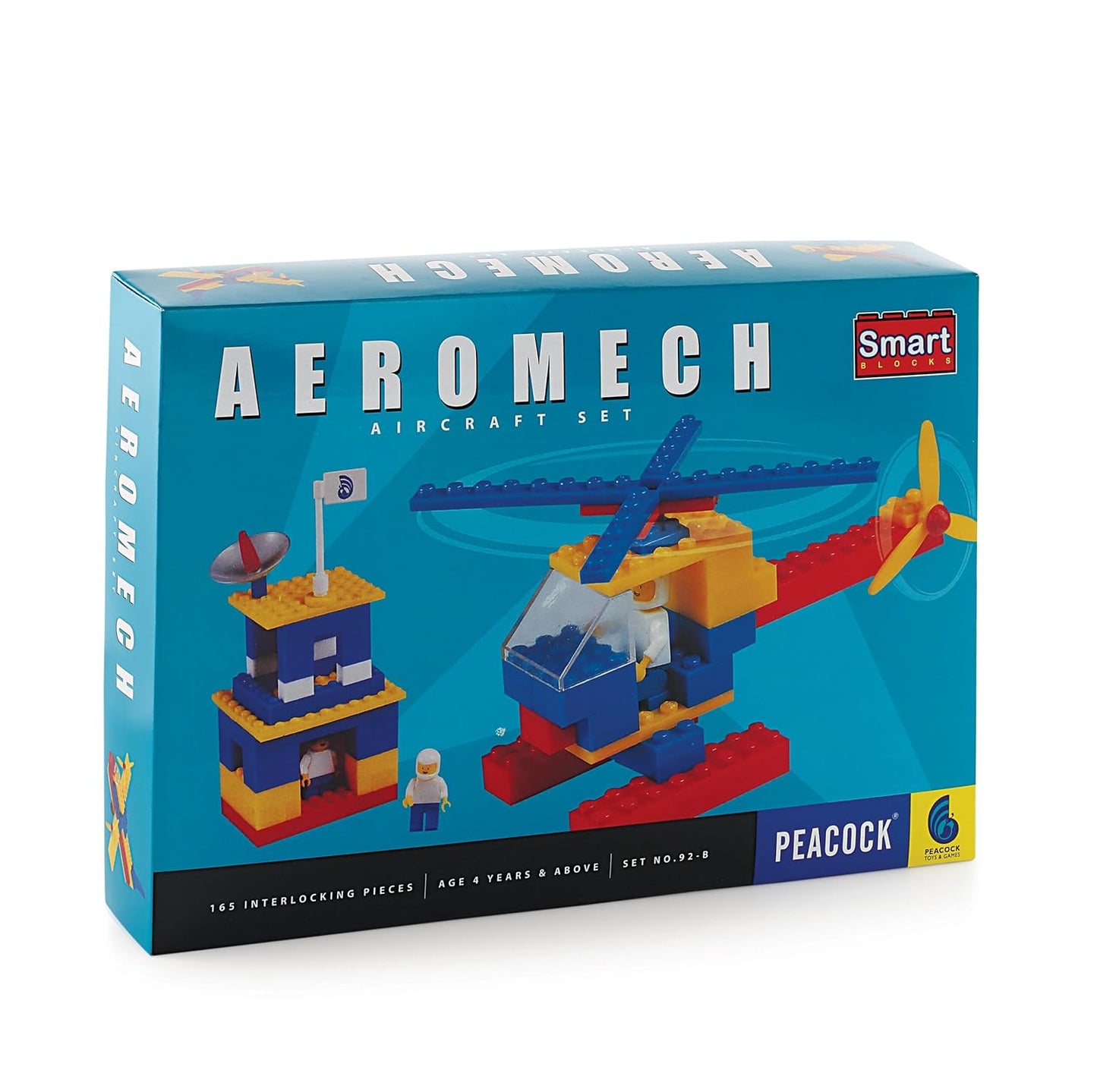 Aeromech Aircraft Game Set Creative Imaginative Interlocking constructive Building Blocks & Toy Set for Kids