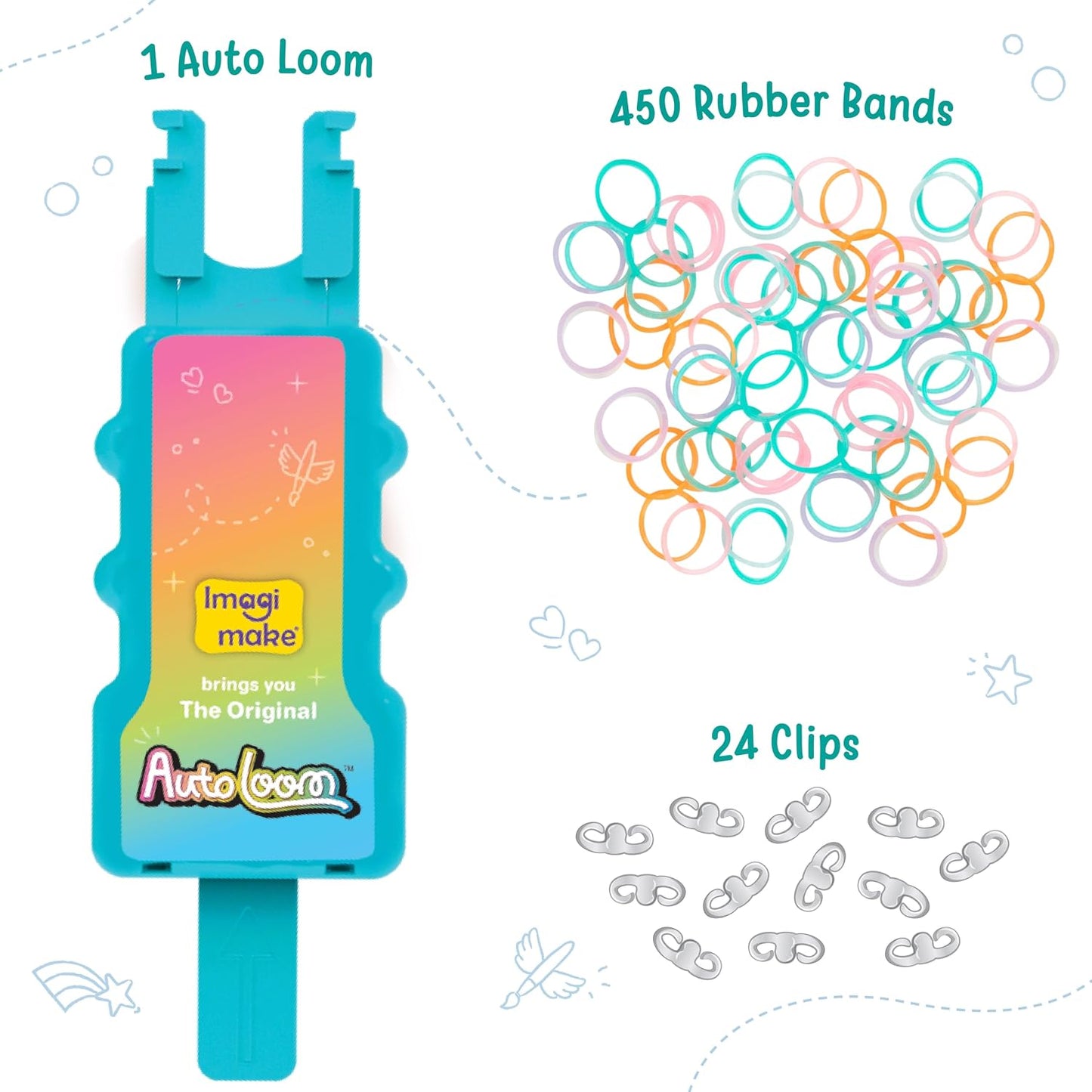 Rainbow Loom Glow in the Dark | Bracelet Making Kit