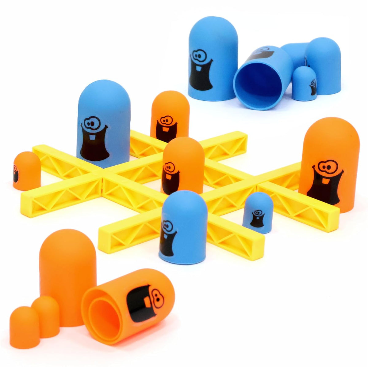3D Gobble Game|Tic Tac Toe Brain Game For Kids