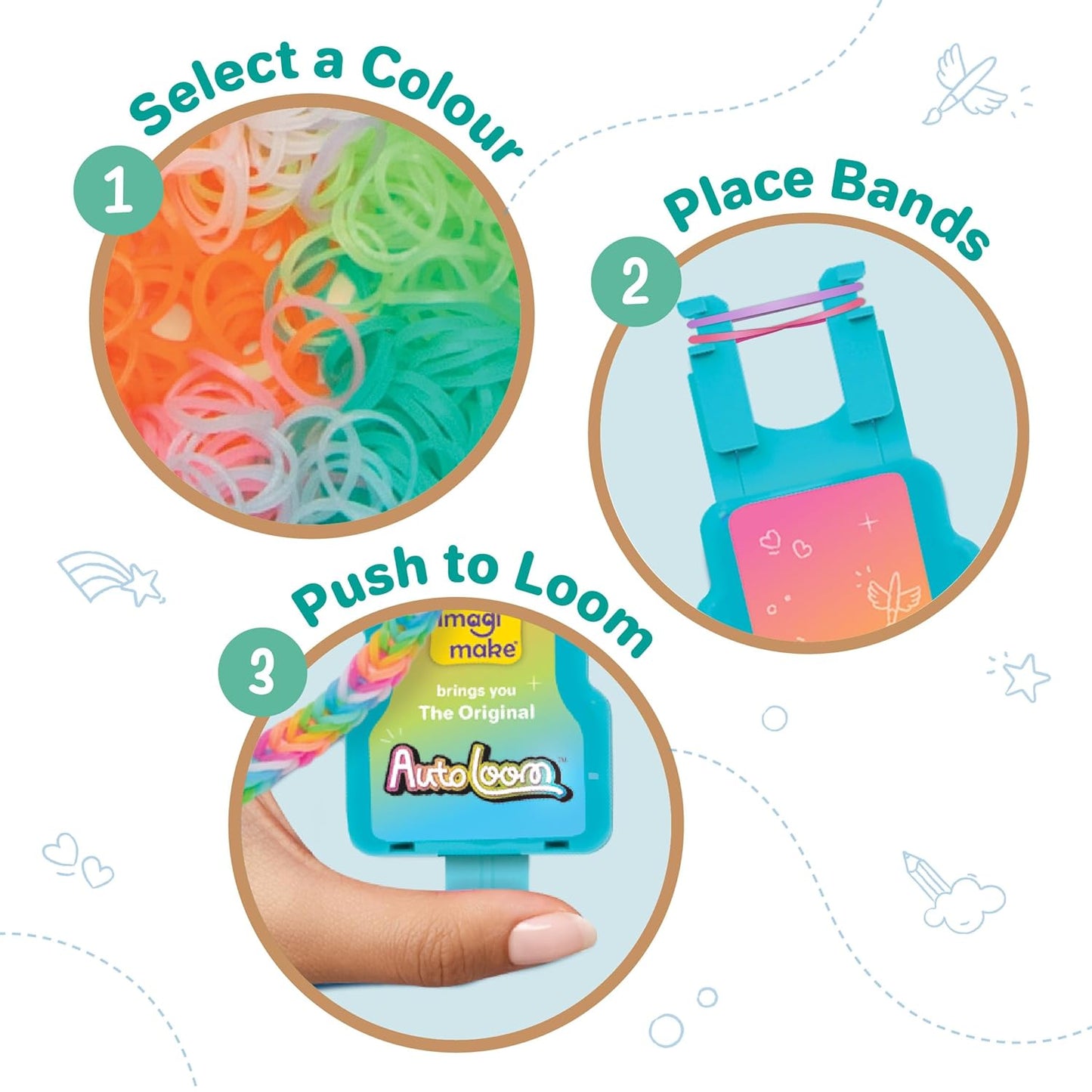 Rainbow Loom Glow in the Dark | Bracelet Making Kit | DIY