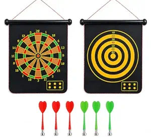 Magnetic Dartboard Game For Kids| 2 Ways To Play Board.