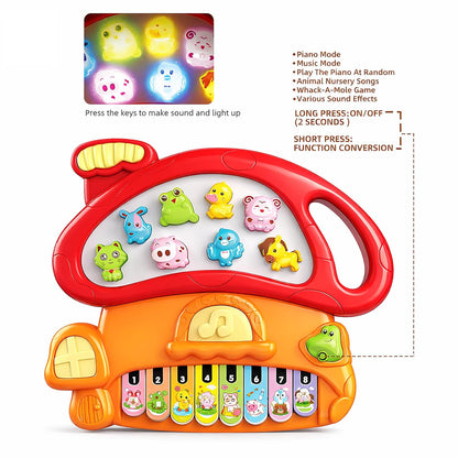 Animal House Musical Piano Toy for Kids