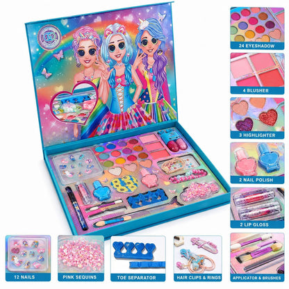 Girls’ Beauty & Makeup Kit with Accessories