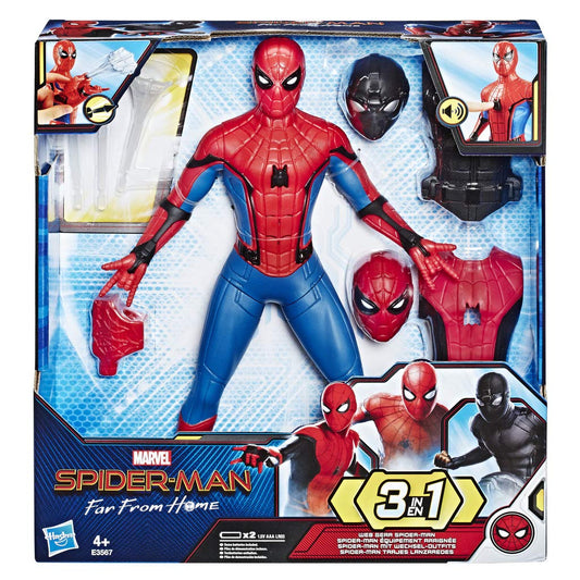 Hasbro Marvel Spider-Man Maximum Venom, 12-Inch Figure-  3-in-1 Spiderman with Web Gear & Accessories