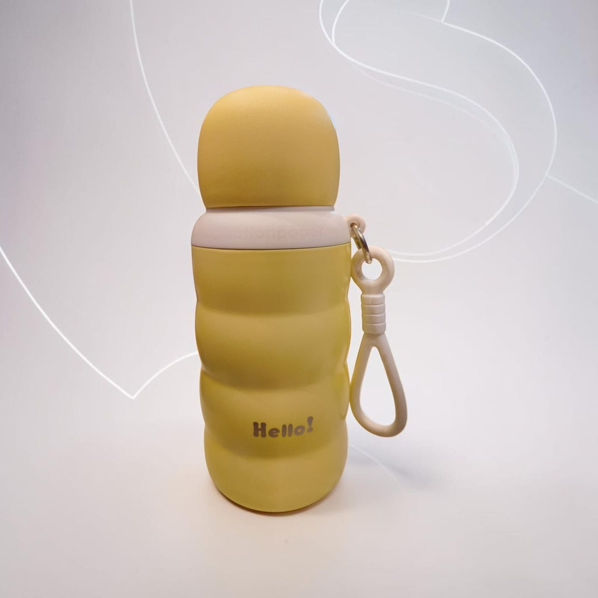 Cute “Hello!” Mini Character Water Bottle - 500 ML