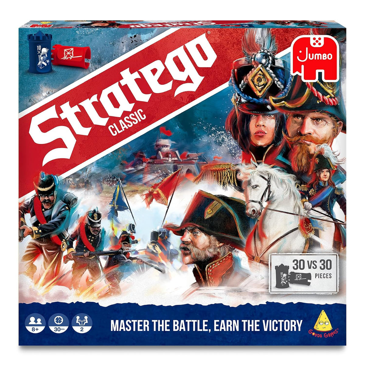 Stratego Original - Classic Strategy Board Game for Kids, Teens & Adults