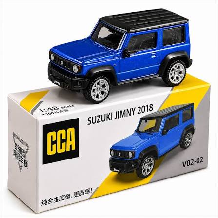 CCA 1:48 scale Suzuki Jimny 2018 - Blue