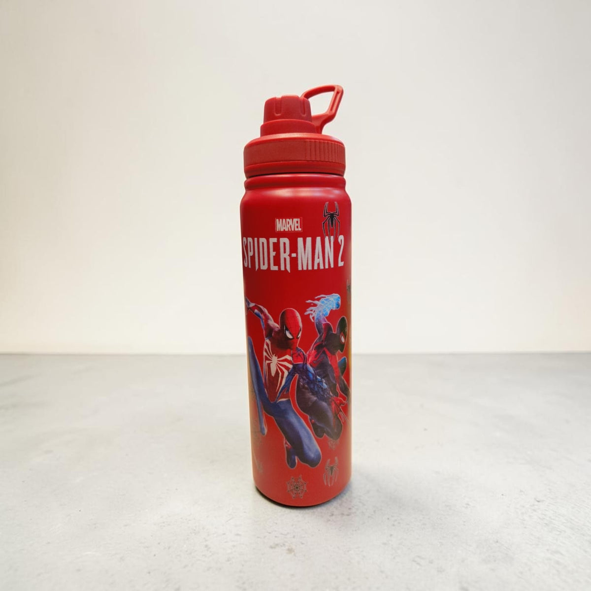 Marvel Spider-Man 2 Water Bottle – Red (850 ML)