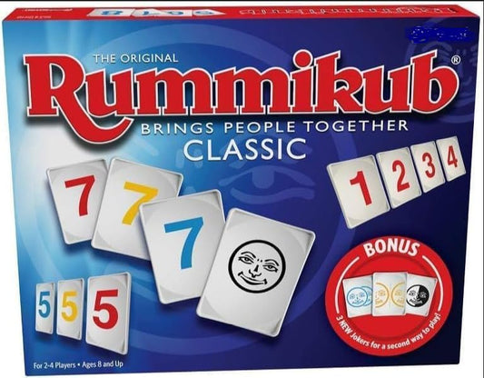 Rummikub Classic Original Number Tile Game - Kids, adults and family game