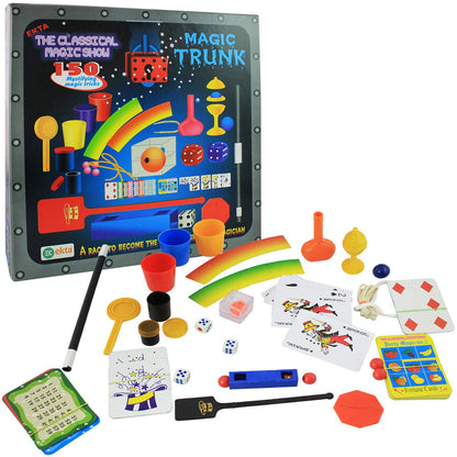 Plastic Magic Trunk - The Classical Magic Show, Multi Color, Kids