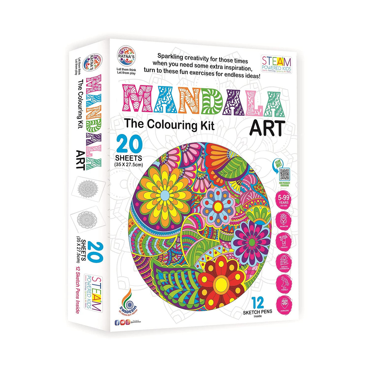 Mandala Art – The Colouring Kit