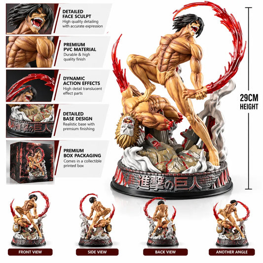Eren Angry 29cm Figure