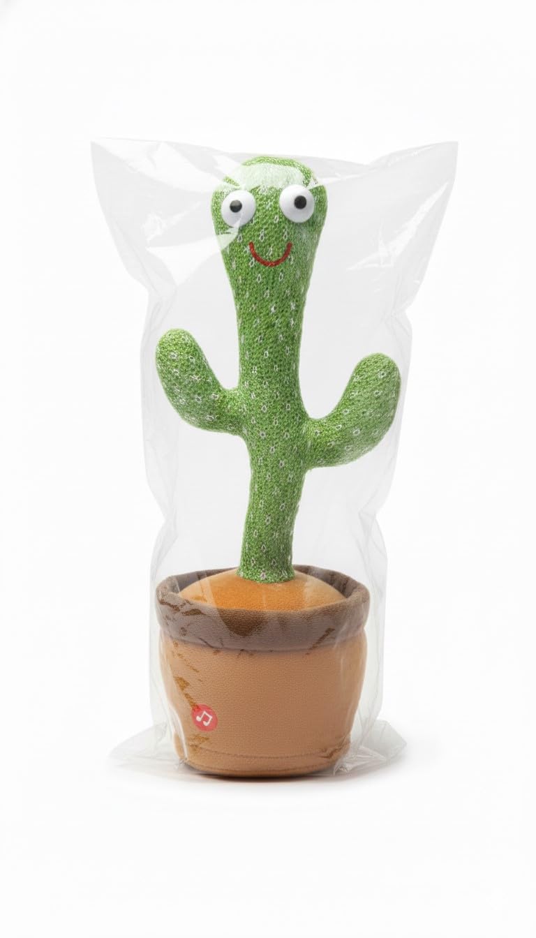Cactus Plush Toy in Pot