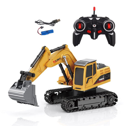 Remote Control Excavator Toy for Kids