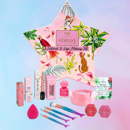 Whimsy Beauty Natural & Safe Makeup Kit for Girls