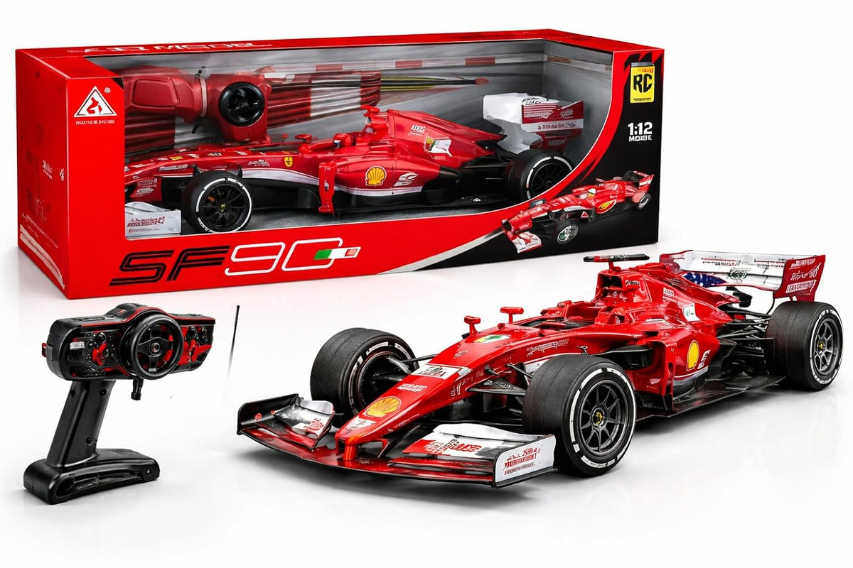 SF190 1:12 Scale Remote Control Formula 1 Racing Car - High Speed RC Car TV6734