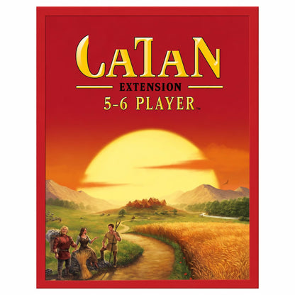 Catan 5–6 Player Extension Board Game,Family Card Games for Adults and Kids