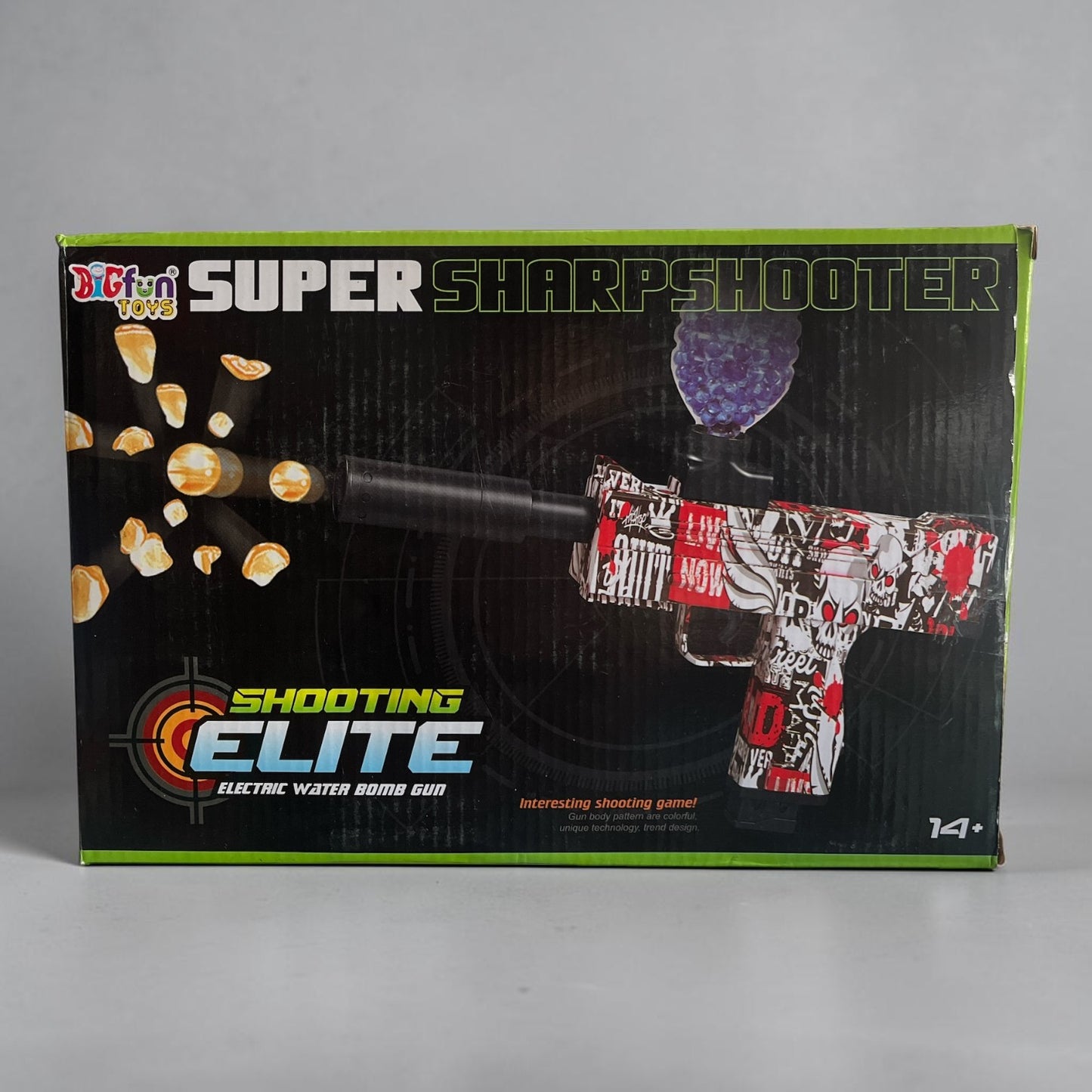Electric Water Gel Blaster Gun - Rechargable  | Automatic Toy Gun for Kids & Teens