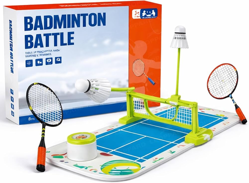 Badminton Battle Tabletop Game Set for kids