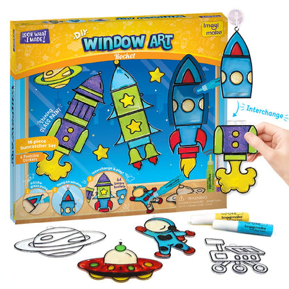 DIY Window Art – Rocket Kit!