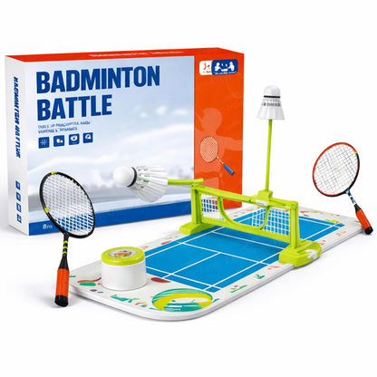Tabletop Badminton Battle Game for kids – Interactive Indoor Sports Set