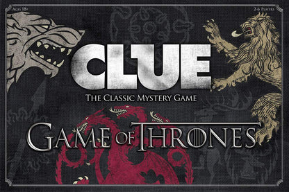 CLUE: Game of Thrones Board Game
