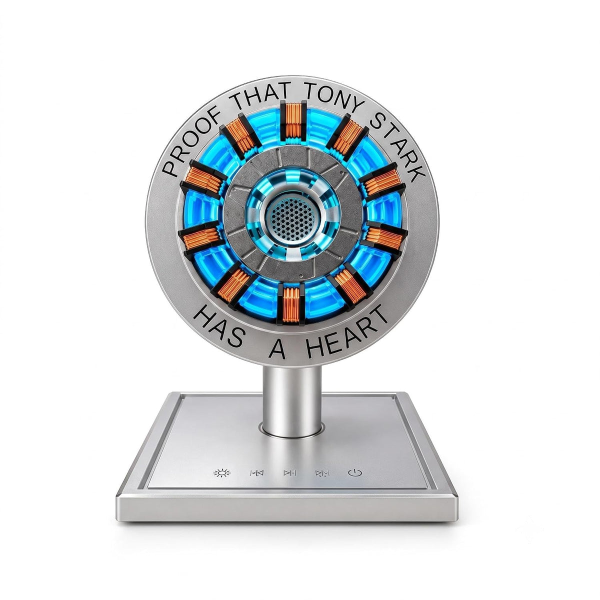 Iron Man Arc Reactor – Proof That Tony Stark Has a Heart | Bluetooth Music Speaker with LED Lights