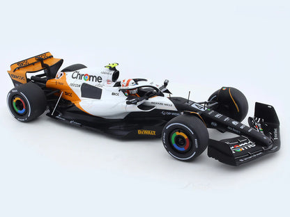 CCA 1:24 McLaren MCL60 Formula 1 Diecast Model Car – 2023 Monaco GP Lando Norris Edition