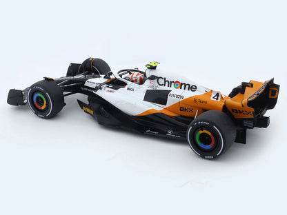 CCA 1:24 McLaren MCL60 Formula 1 Diecast Model Car – 2023 Monaco GP Lando Norris Edition