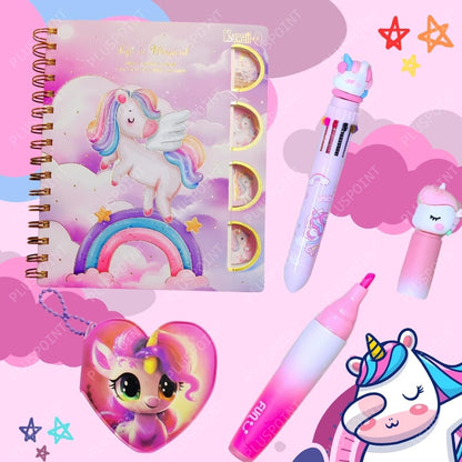 Unicorn Diary Set for Girls