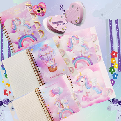 Unicorn Diary Set for Girls
