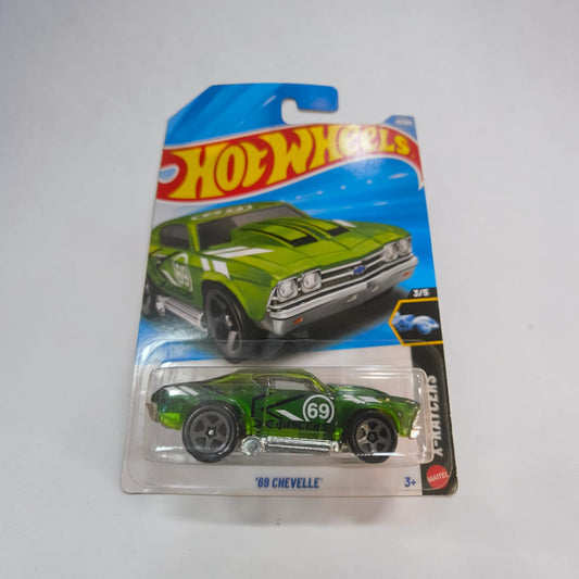Hot Wheels 2026 Imported J case Vehicle Collection - 69 Chevelle