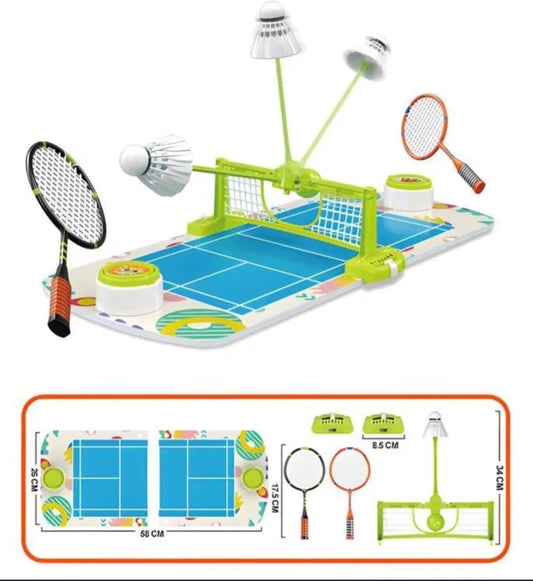 Badminton Battle Tabletop Game Set | Interactive Indoor Sports Game.