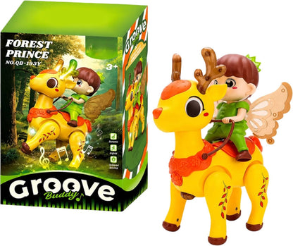 Groove Buddy Forest Prince Musical Deer Toy for kids