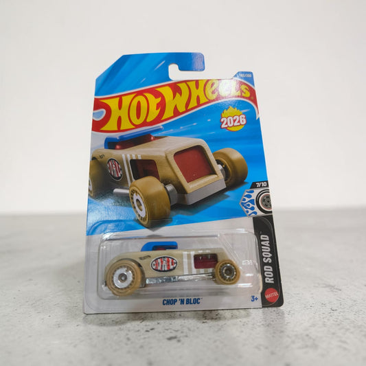 Hot Wheels 2026 Imported J case Vehicle Collection - Chop N Bloc