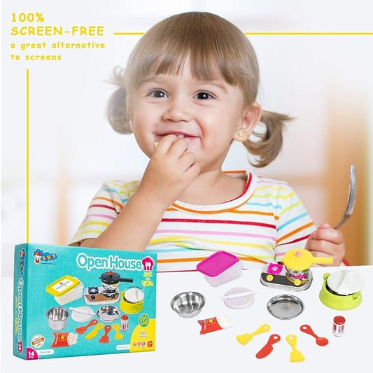 Kitchen Set For Girls| Role Play Set For Girls