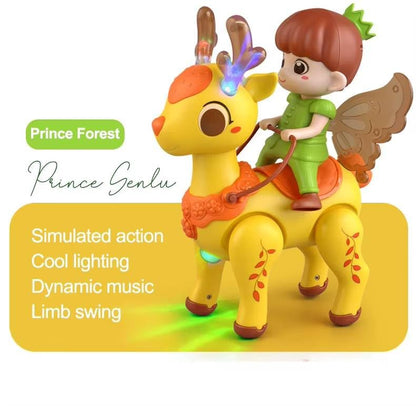 Groove Buddy Forest Prince Musical Deer Toy for kids