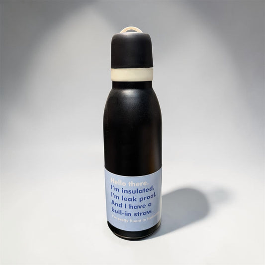 Insulated Straw Water Bottle – Everyday Hydration Series