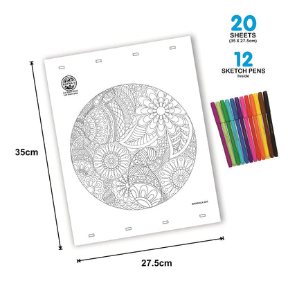 Mandala Art – The Colouring Kit