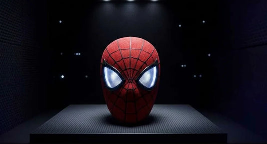 The Amazing Spider-Man Mask Glowing Eye & Jaw-Controlled Motion