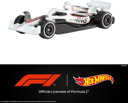 Hot Wheels 1:64 Scale 5-Pack Formula 1 Die-Cast Toy Cars, Set of 5 Officially Licensed