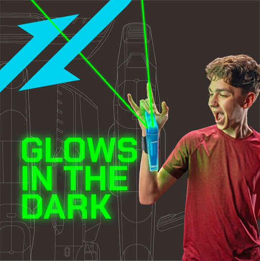 ZipString Aracna Glow-in-the-Dark Webshooter String Launcher Toy