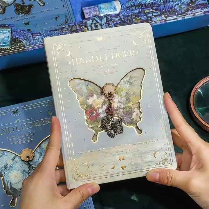 Butterfly Fantasy Vintage Scrapbook & Journaling Kit