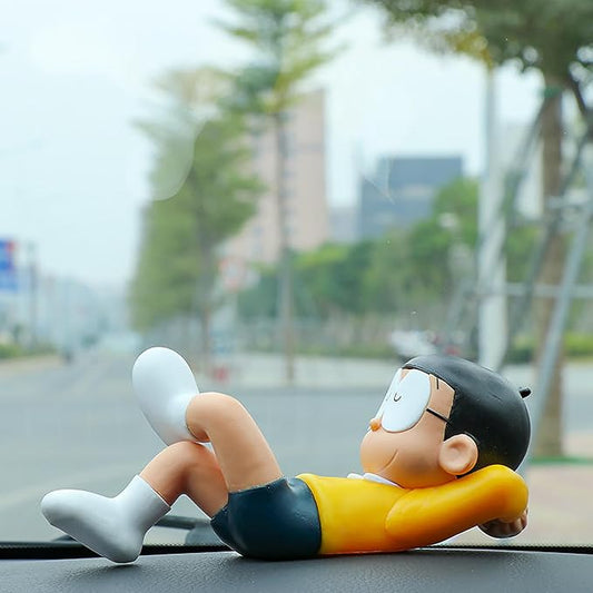18CM Thinking Nobita Action Figure for Home, Office and Table-Desk Decor, Car Dashboard