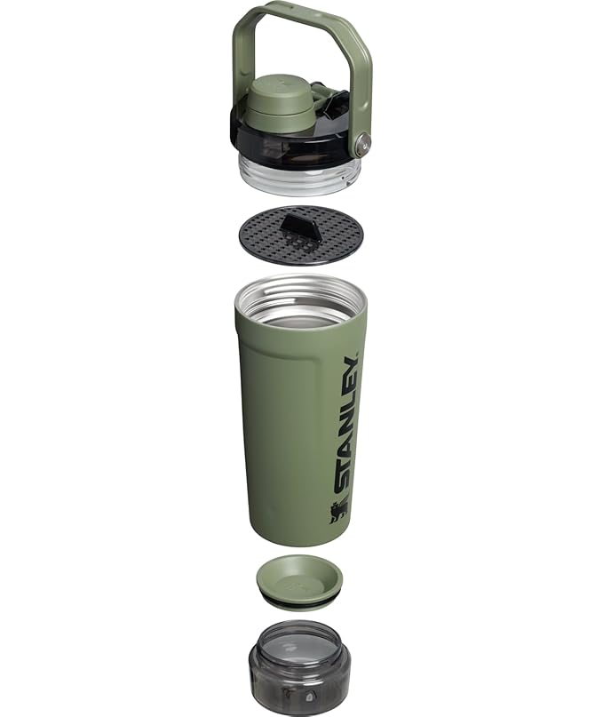 Stanley Gym Shaker Bottle with Mixing Filter & Carry Handle – Sage Green