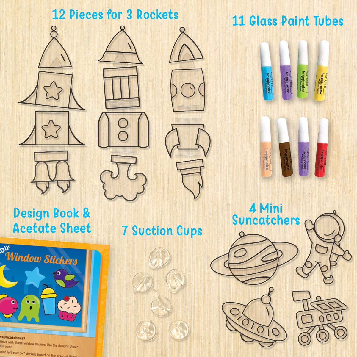 DIY Window Art – Rocket Kit!