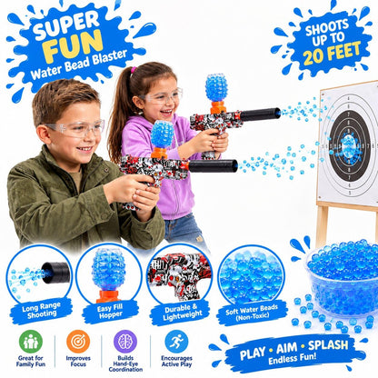 Automatic Gel Blaster Gun with Rechargeable Battery